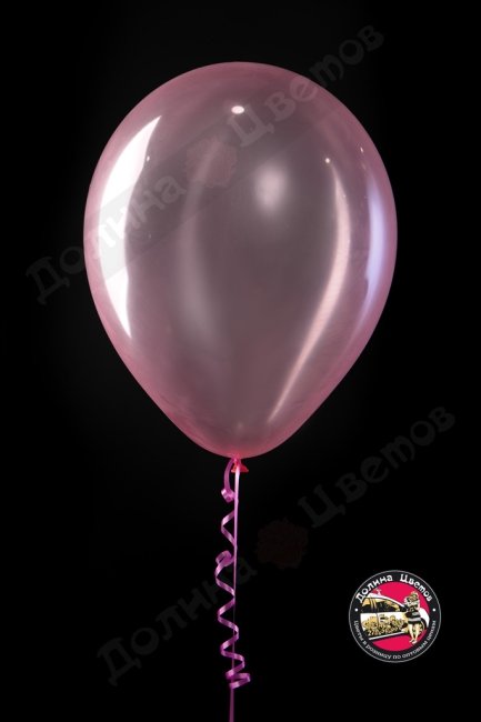 Шар Макарунс хрустально-розовый.