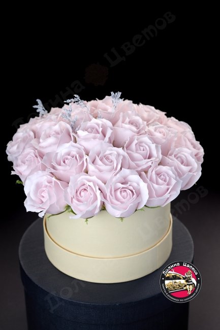 Мыльная роза (нежно розовые)