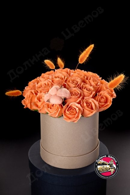 Мыльная роза (оранжевые)