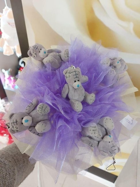 Букеты из мягких игрушек