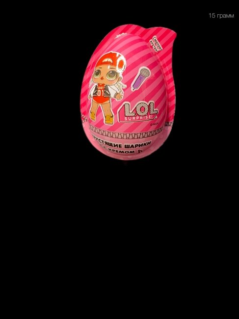 Яйцо шок. L.O.L хруст. шарики.